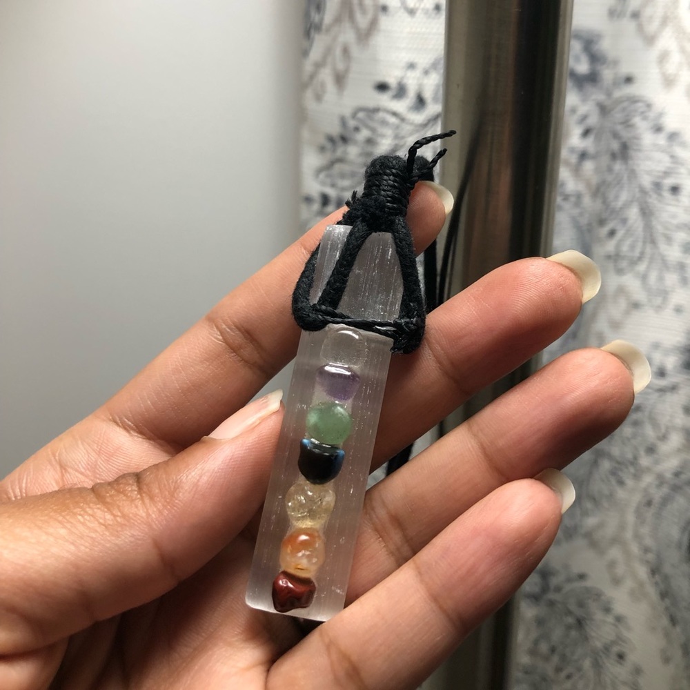 Chakra necklace🧘🏽‍♀️✨💚